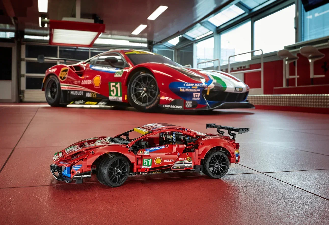 Ferrari 488 GTE (1677 p&ccedil;s) OFF - Brics Craft