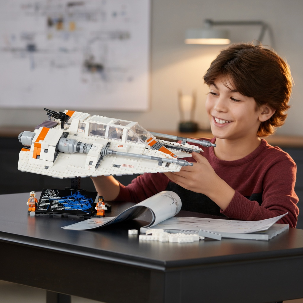 Star Wars - Snowspeeder Rebelde (1703 pe&ccedil;as)