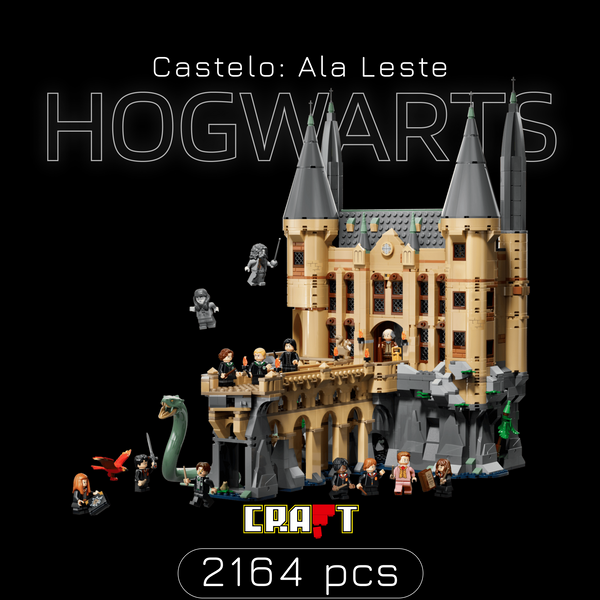 Hogwarts - Castelo: Ala Leste (2164 pe&ccedil;as)