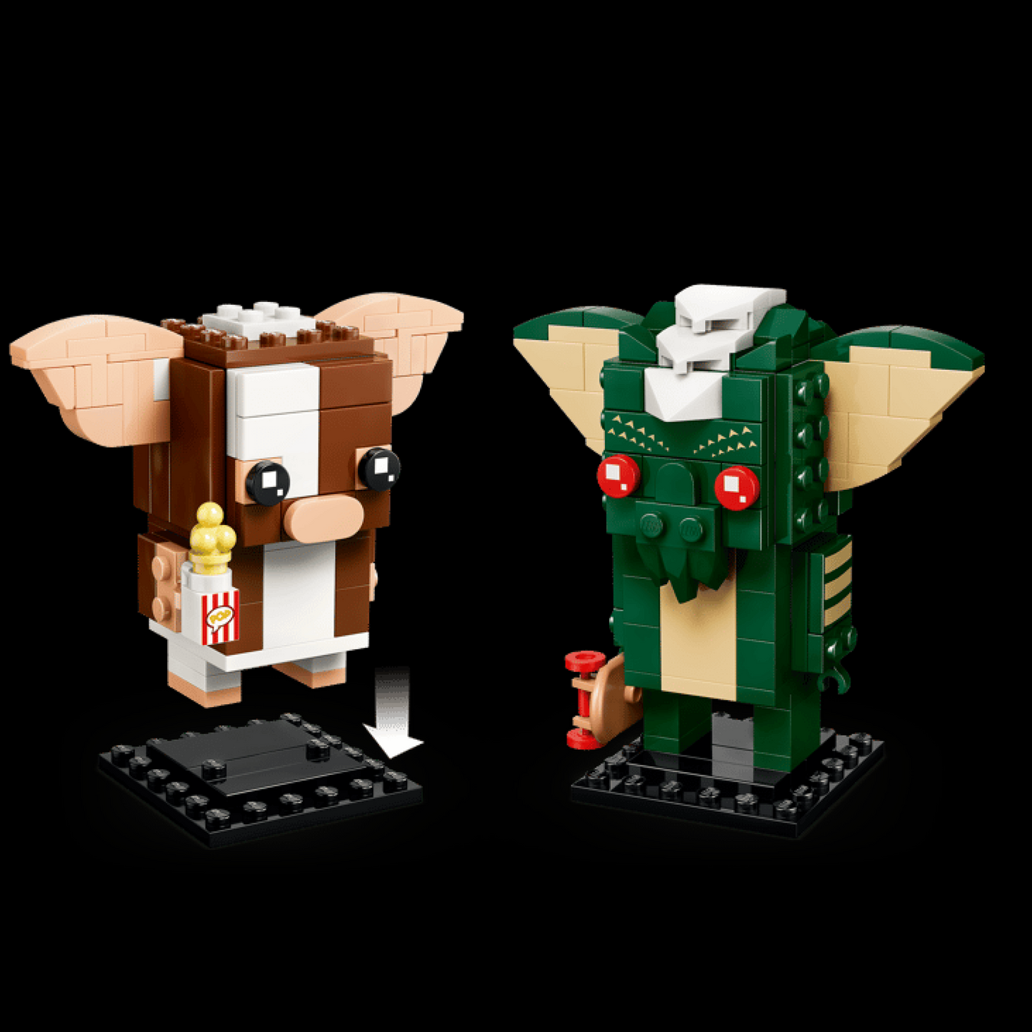 Capa 02 do produto Gremlins - Figuras de Gizmo e Stripe (230 pe&ccedil;as).