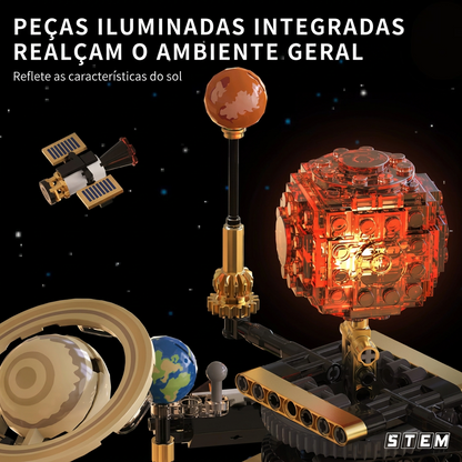 Planet&aacute;rio do Sistema Solar (1098 pe&ccedil;as)