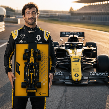 Quadro de Acr&iacute;lico para F1 Renault