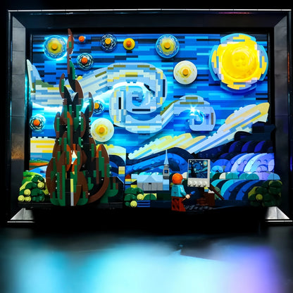 Kit de Ilumina&ccedil;&atilde;o para Van Gogh - A Noite Estrelada