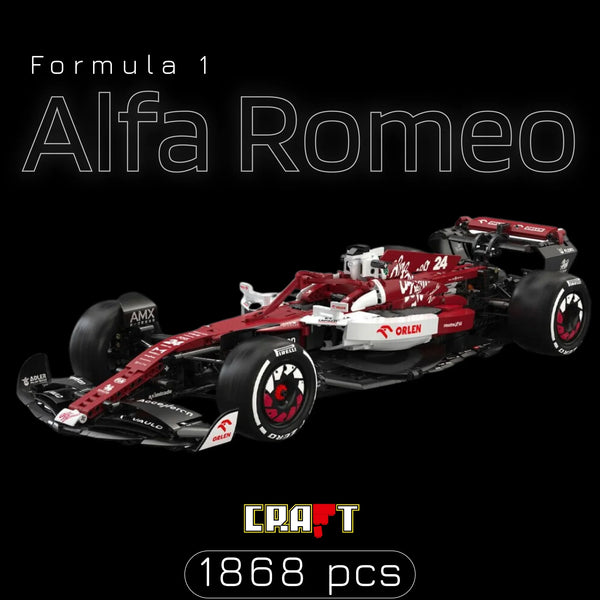 F&oacute;rmula 1 - Alfa Romeo ORLEN C42 (1868 pe&ccedil;as)