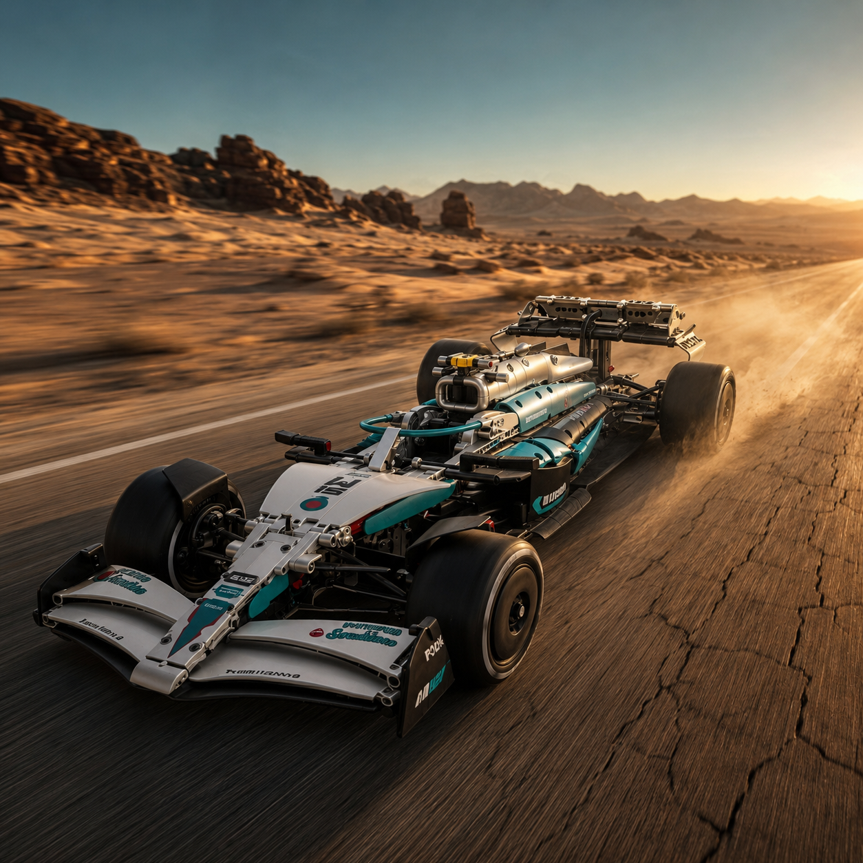 F&oacute;rmula 1 - Mercedes-AMG W15 (1900 pe&ccedil;as)