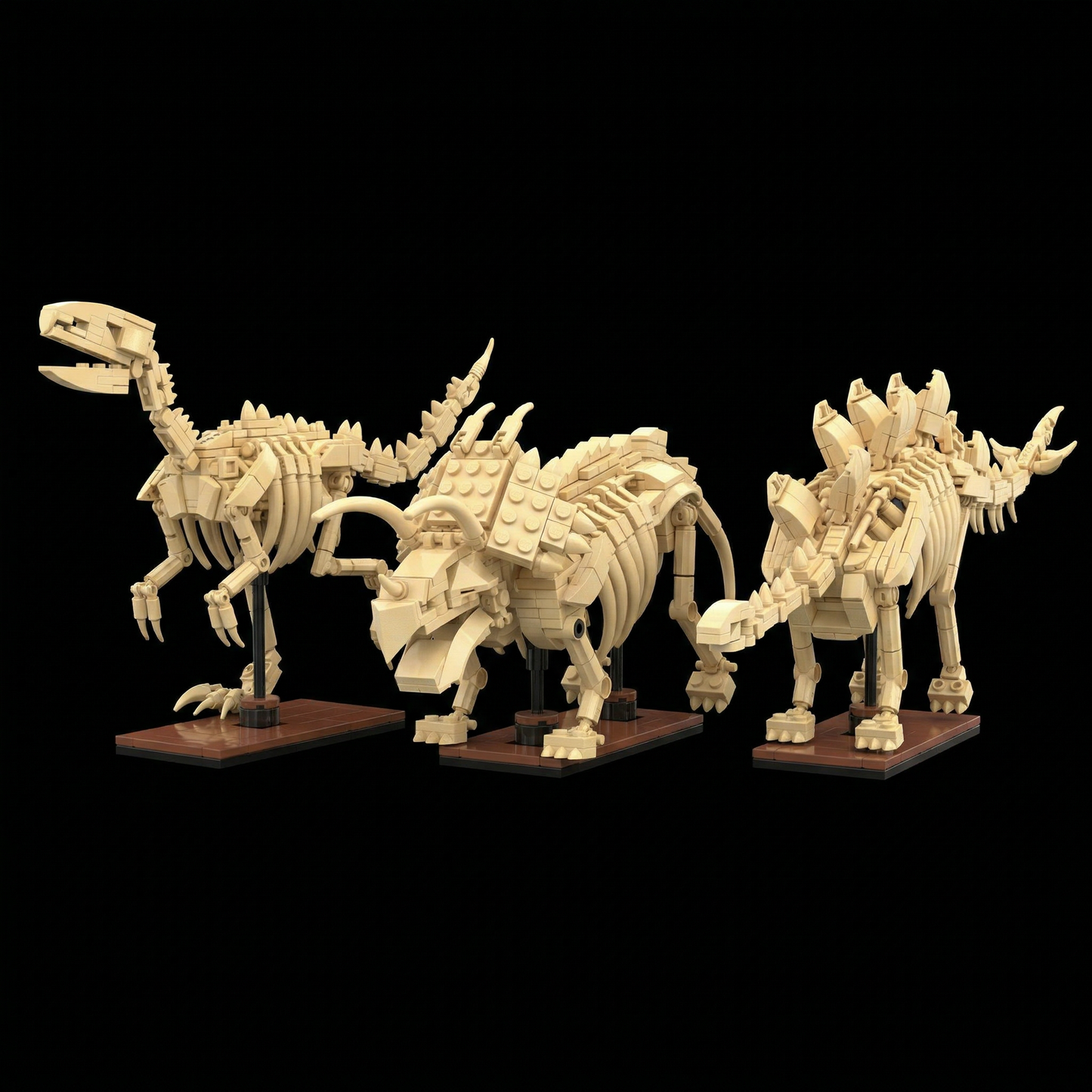 Dinossauros - Esqueletos 3 em 1 (825 pe&ccedil;as)