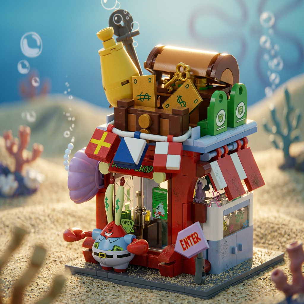 Bob Esponja - Nadando no Dinheiro (353 pe&ccedil;as)
