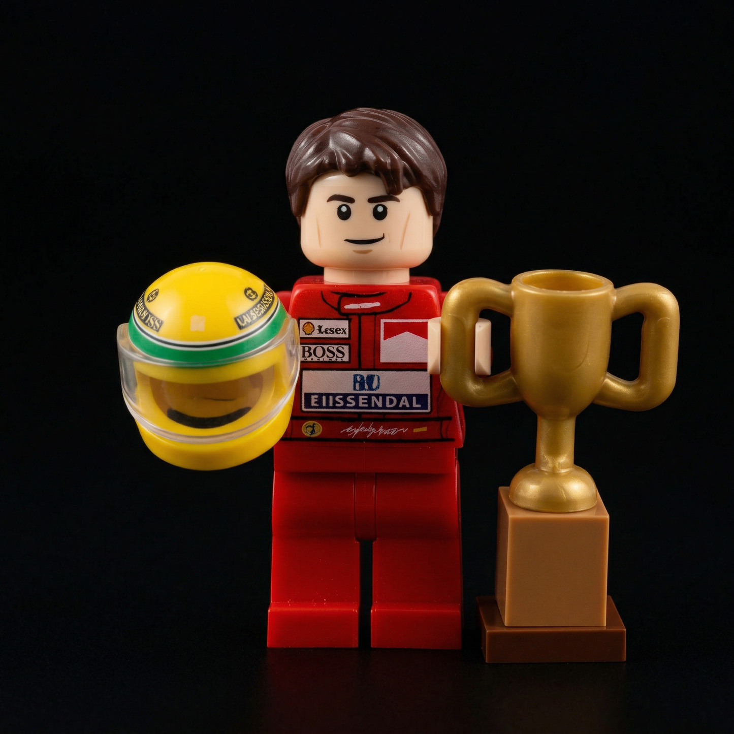 F&oacute;rmula 1 - McLaren MP4/4 + Ayrton Senna (693 pe&ccedil;as)
