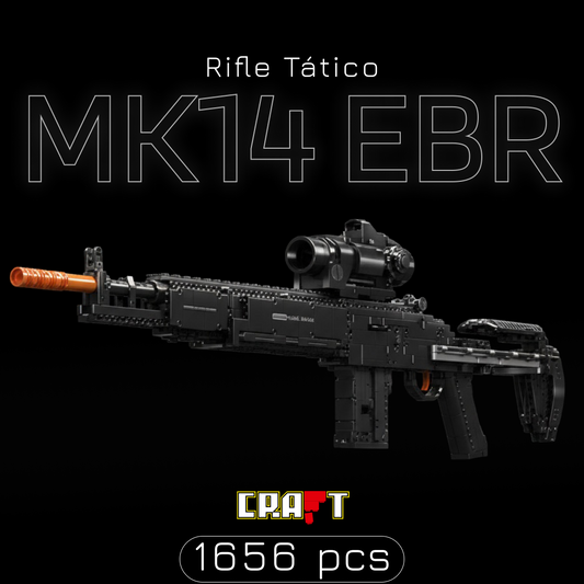 Rifle T&aacute;tico MK14 EBR (1656 pe&ccedil;as)