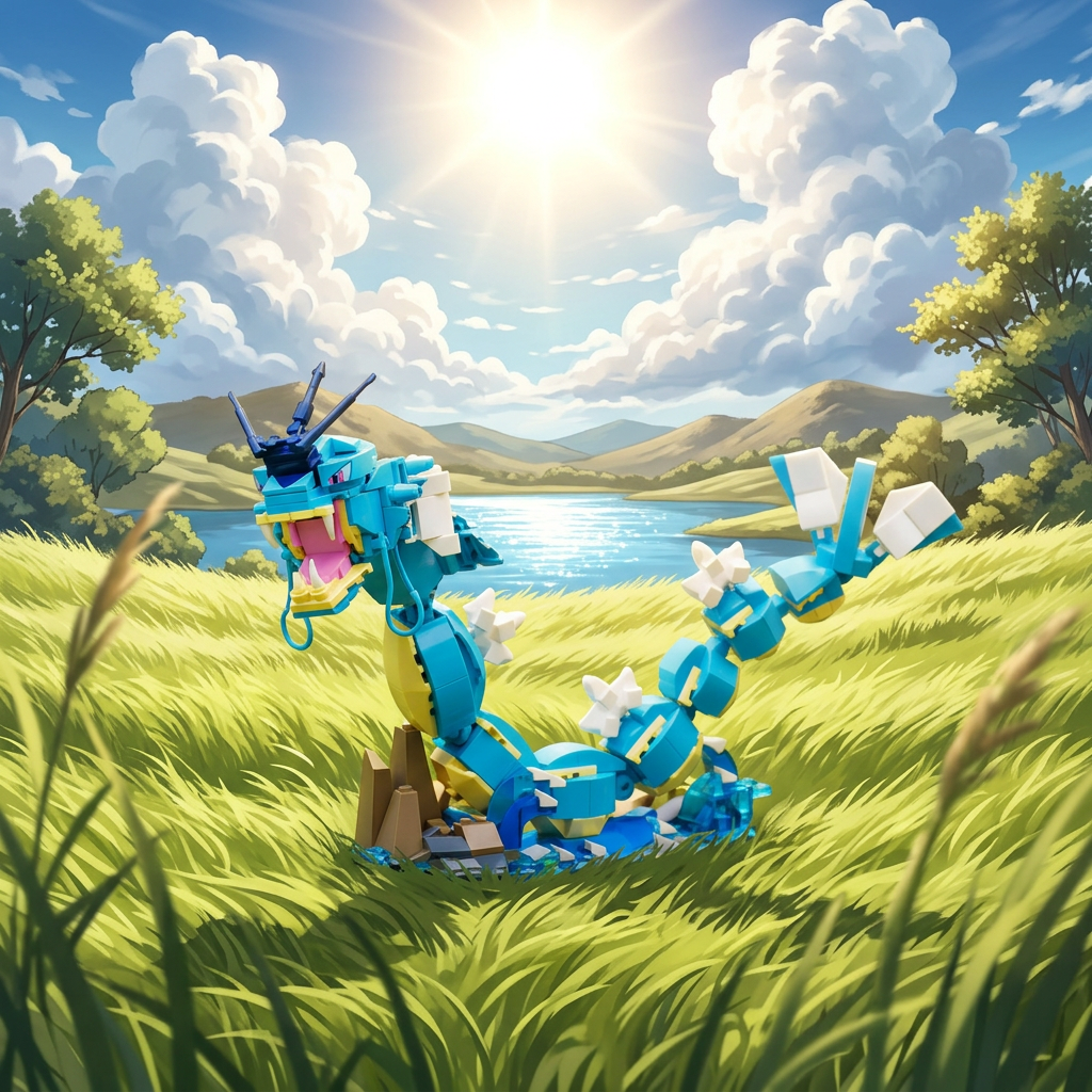 Pok&eacute;mon - Gyarados (481 pe&ccedil;as)