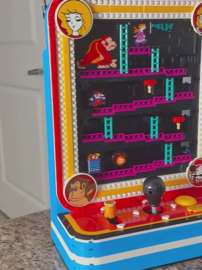 Arcade Fliperama do Donkey Kong (1367 pe&ccedil;as)