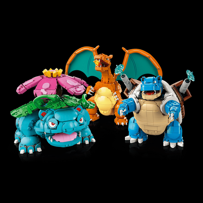 Pok&eacute;mon - Venusaur, Charizard e Blastoise (6838 pe&ccedil;as)