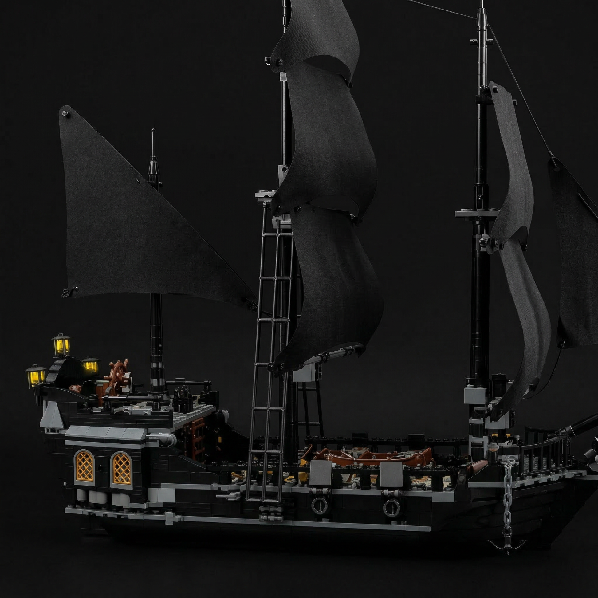 P&eacute;rola Negra - Piratas do Caribe (875 pe&ccedil;as)