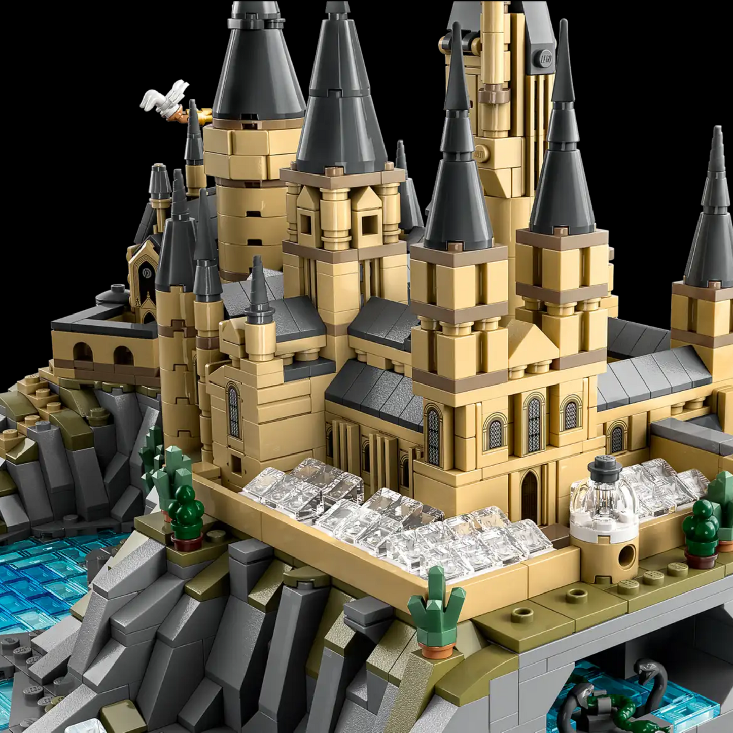 Harry Potter - O Castelo e os Campos de Hogwarts (2660 pe&ccedil;as)