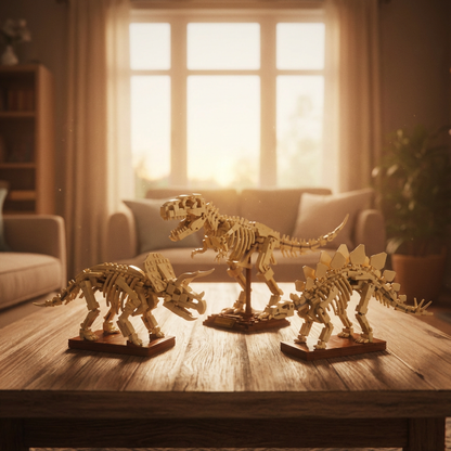 Dinossauros - Esqueletos 3 em 1 (825 pe&ccedil;as)