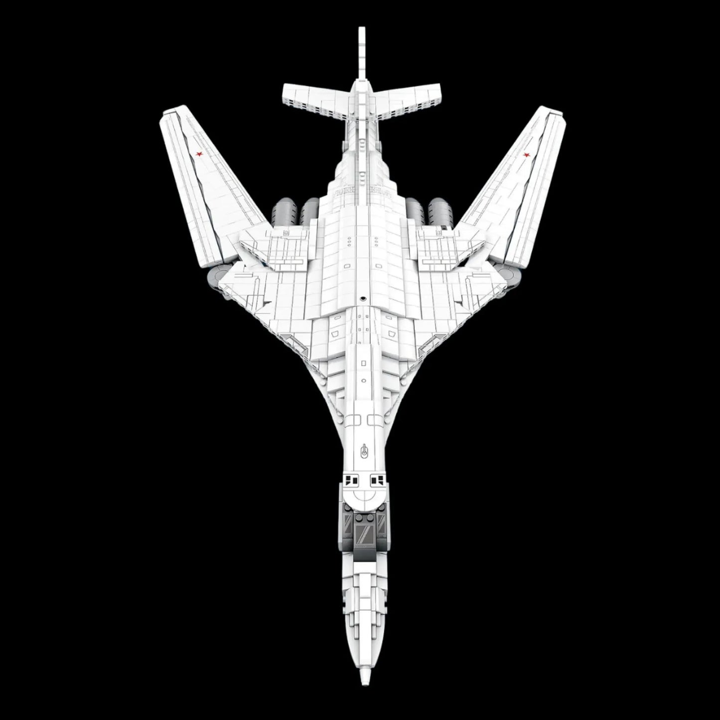 Bombardeiro TU-160 (1598 p&ccedil;s) - Brics Craft