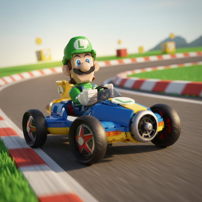Mario Kart - Luigi (2234 pe&ccedil;as)