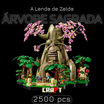 A Lenda de Zelda - &Aacute;rvore sagrada (2 em 1) (2500 pe&ccedil;as)