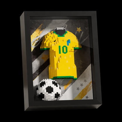 Porta-Retrato Camisa do Brasil N10 (769 pe&ccedil;as)