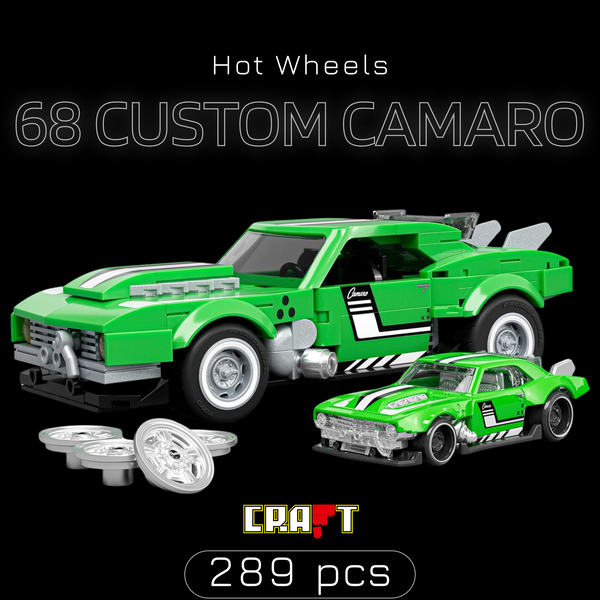 Hot Wheels - 68 Custom Camaro (289 pe&ccedil;as)