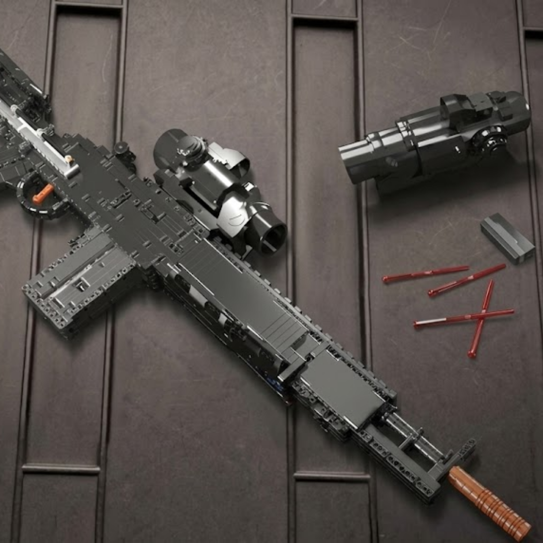 Rifle T&aacute;tico MK14 EBR (1656 pe&ccedil;as) - Brics Craft