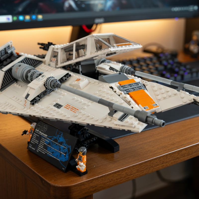 Star Wars - Snowspeeder Rebelde (1703 pe&ccedil;as)