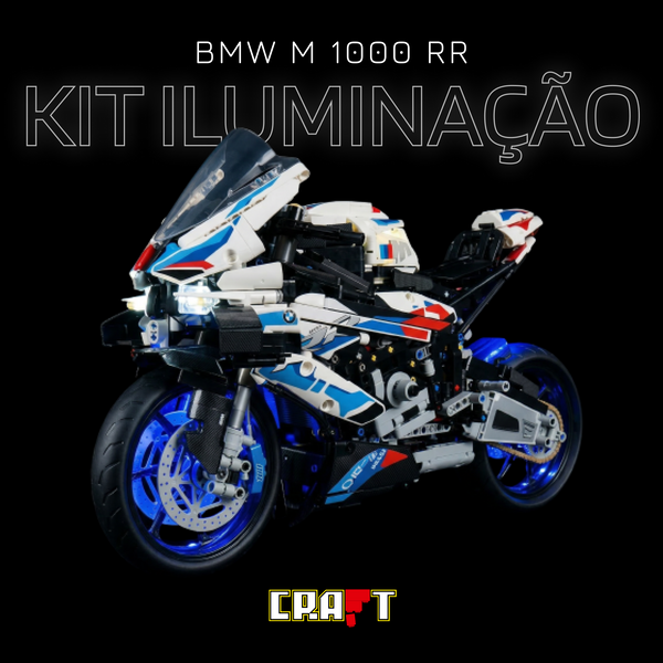 Kit de Ilumina&ccedil;&atilde;o para a moto BMW M 1000 RR (1920 pe&ccedil;as)