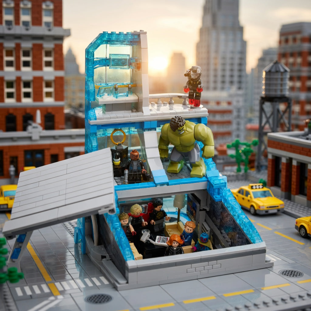 Torre dos Vingadores (5201 pe&ccedil;as)