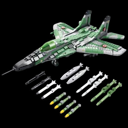 Ca&ccedil;a MIG-29 (1837 p&ccedil;s) - Brics Craft
