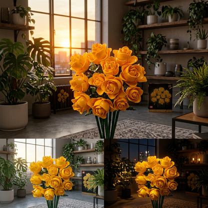Buqu&ecirc; Raios de Sol Dourado (496 pe&ccedil;as)