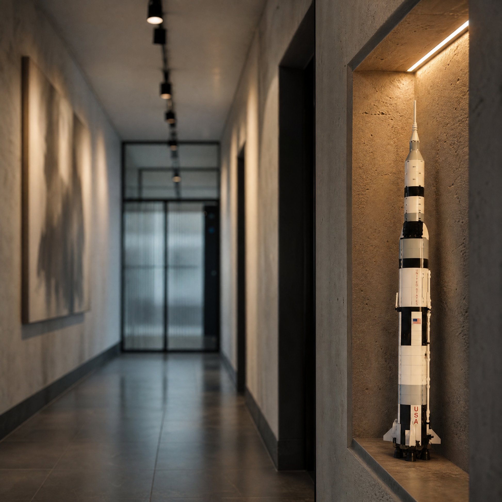 Oferta Exclusiva deste An&uacute;ncio | NASA Apollo Saturn V (602 pe&ccedil;as)