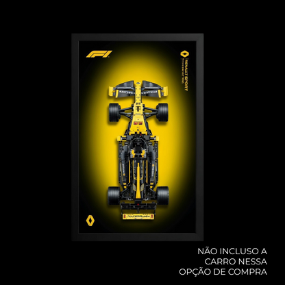 Quadro Fosco para a F&oacute;rmula-1 Renault