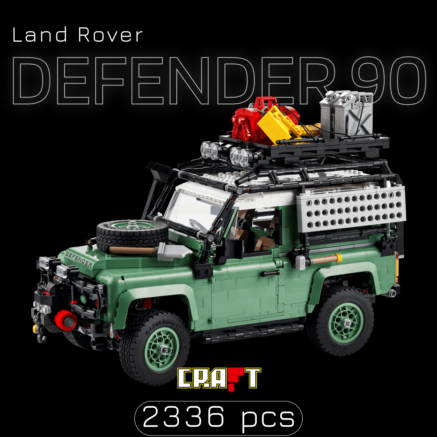 Land Rover Defender 90 (2336 pe&ccedil;as)