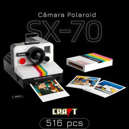 Polaroid SX-70 Camera (516 pe&ccedil;as)