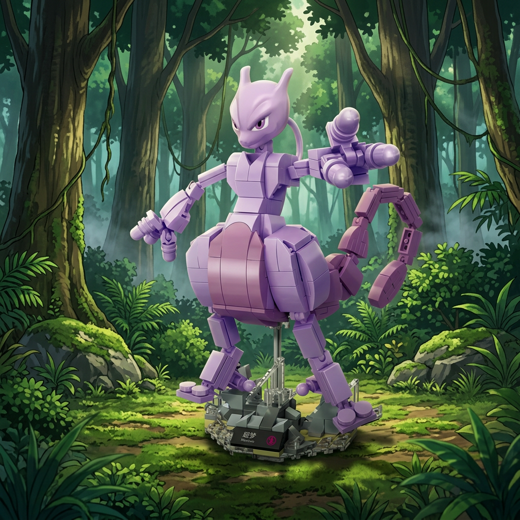 Pok&eacute;mon - Mewtwo (347 pe&ccedil;as)