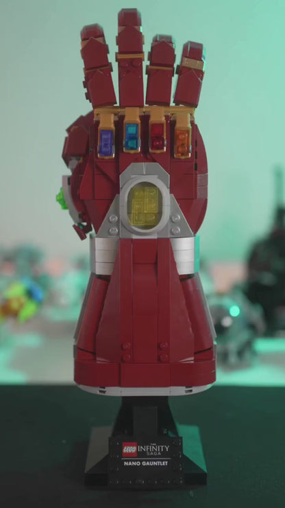 Manopla de Nanotecnologia do Tony Stark (675 pe&ccedil;as)
