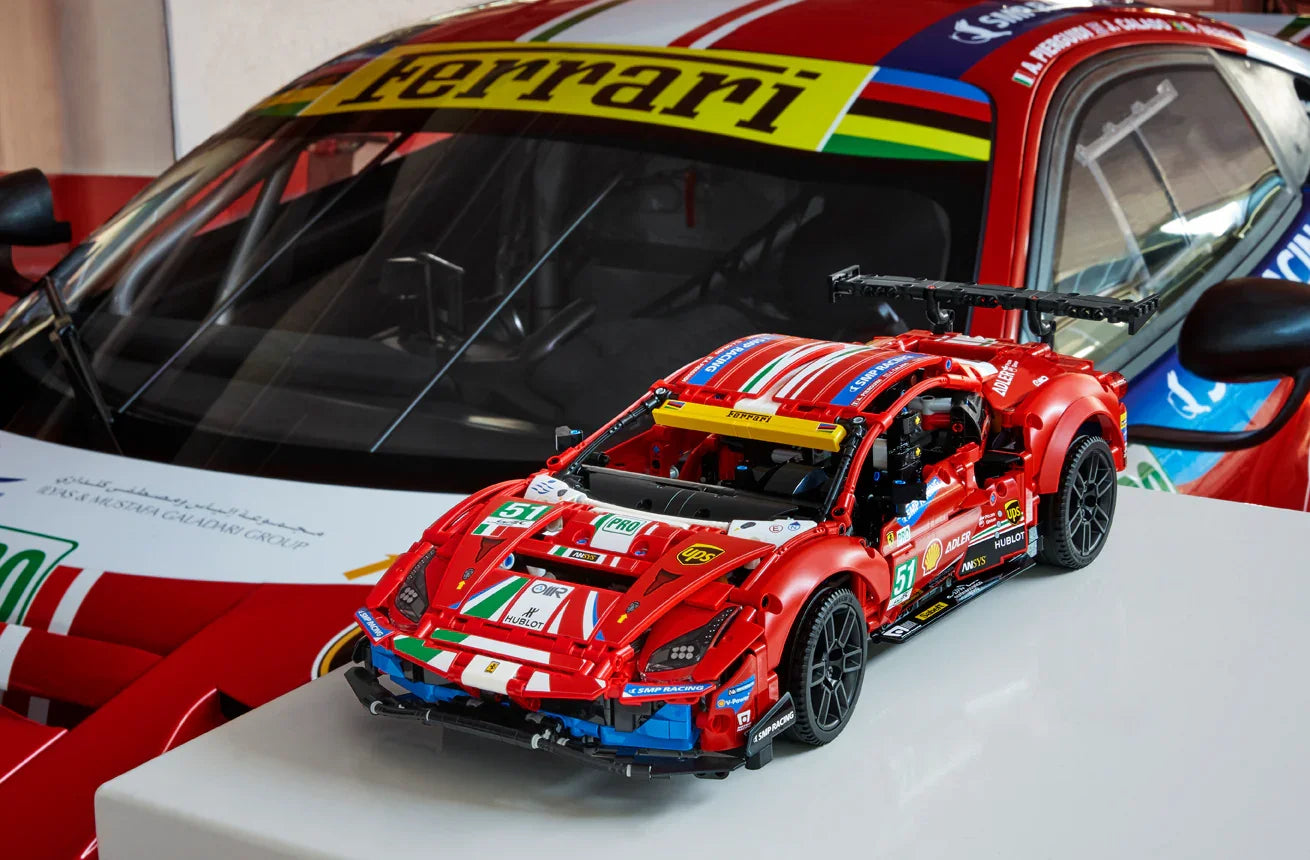 Lego Technic Ferrari 488 Gte 10