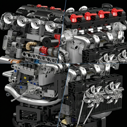 Motor VTEC (772 pe&ccedil;as)