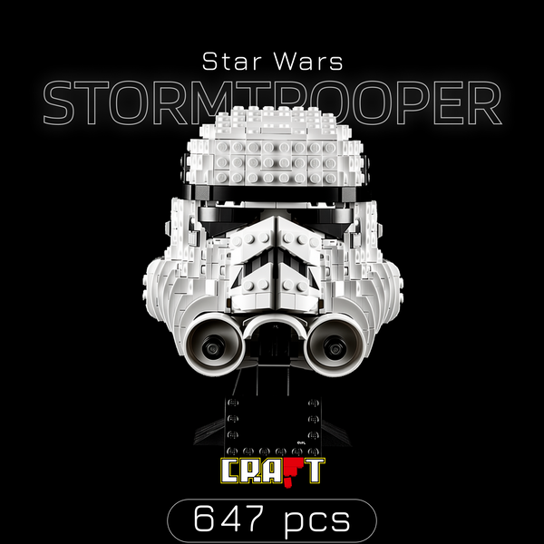 Star Wars - Capacete Stormtrooper (647 pe&ccedil;as)