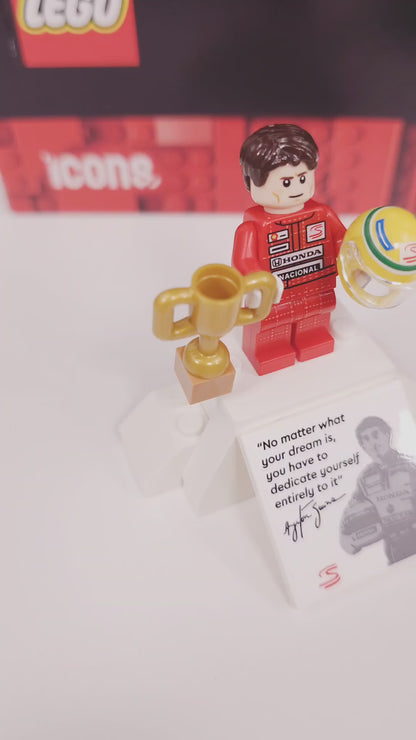 F&oacute;rmula 1 - McLaren MP4/4 + Ayrton Senna (693 pe&ccedil;as)