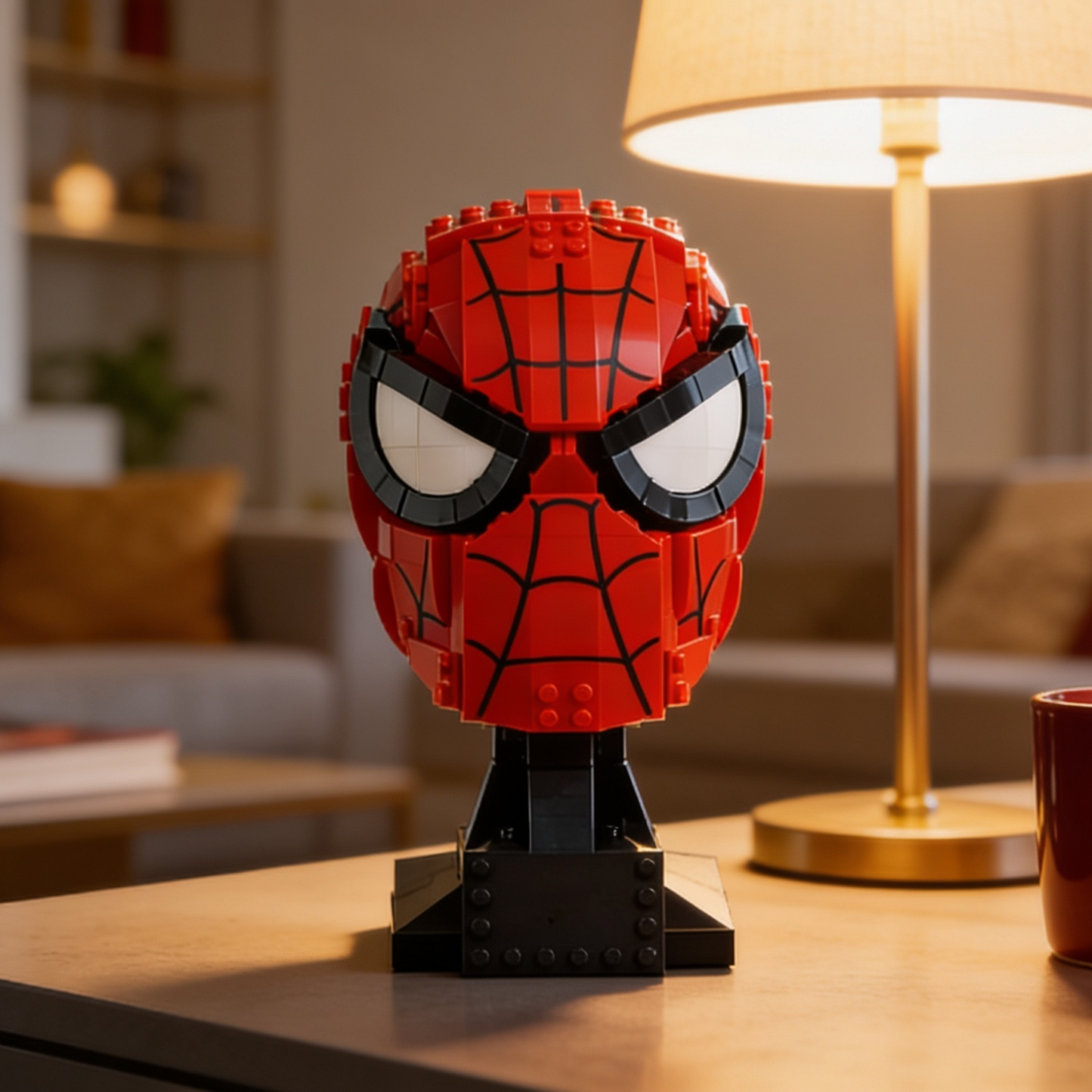 M&aacute;scara do Homem-Aranha (487 pe&ccedil;as)