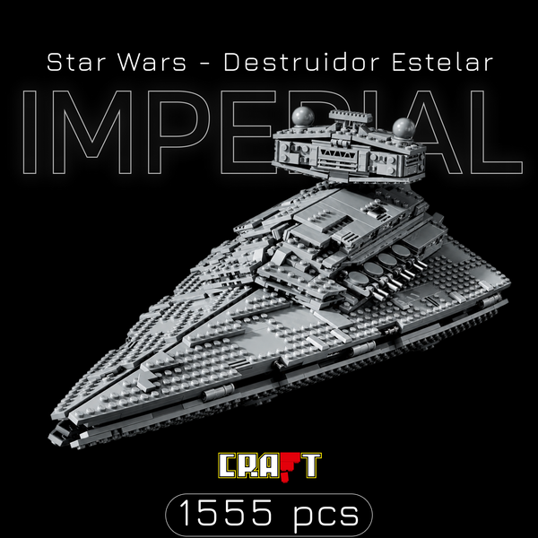 Star Wars - Destruidor Estelar Imperial (1555 pe&ccedil;as)