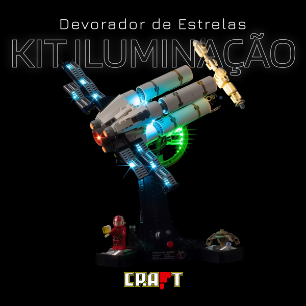 Kit de ilumina&ccedil;&atilde;o para Devorador de Estrelas (830 pe&ccedil;as)
