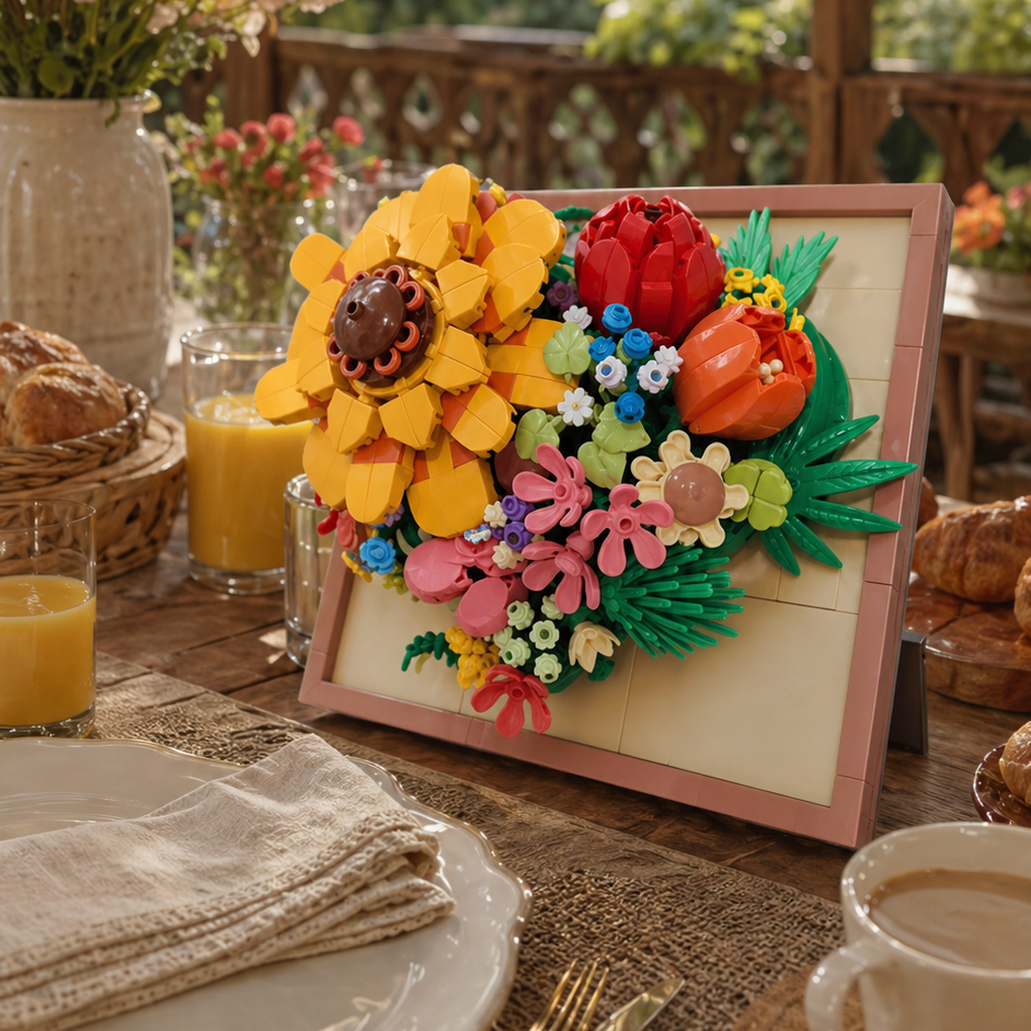 Moldura Floral 3D (781 pe&ccedil;as)