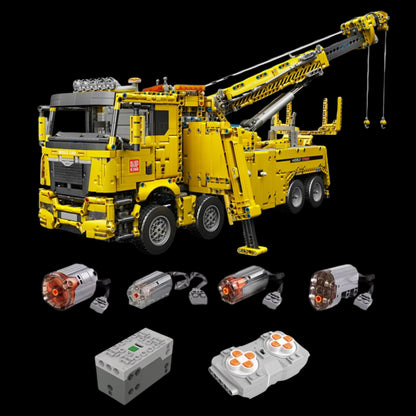 Caminh&atilde;o Guincho MAN TGS Amarelo (4.883 pe&ccedil;as)