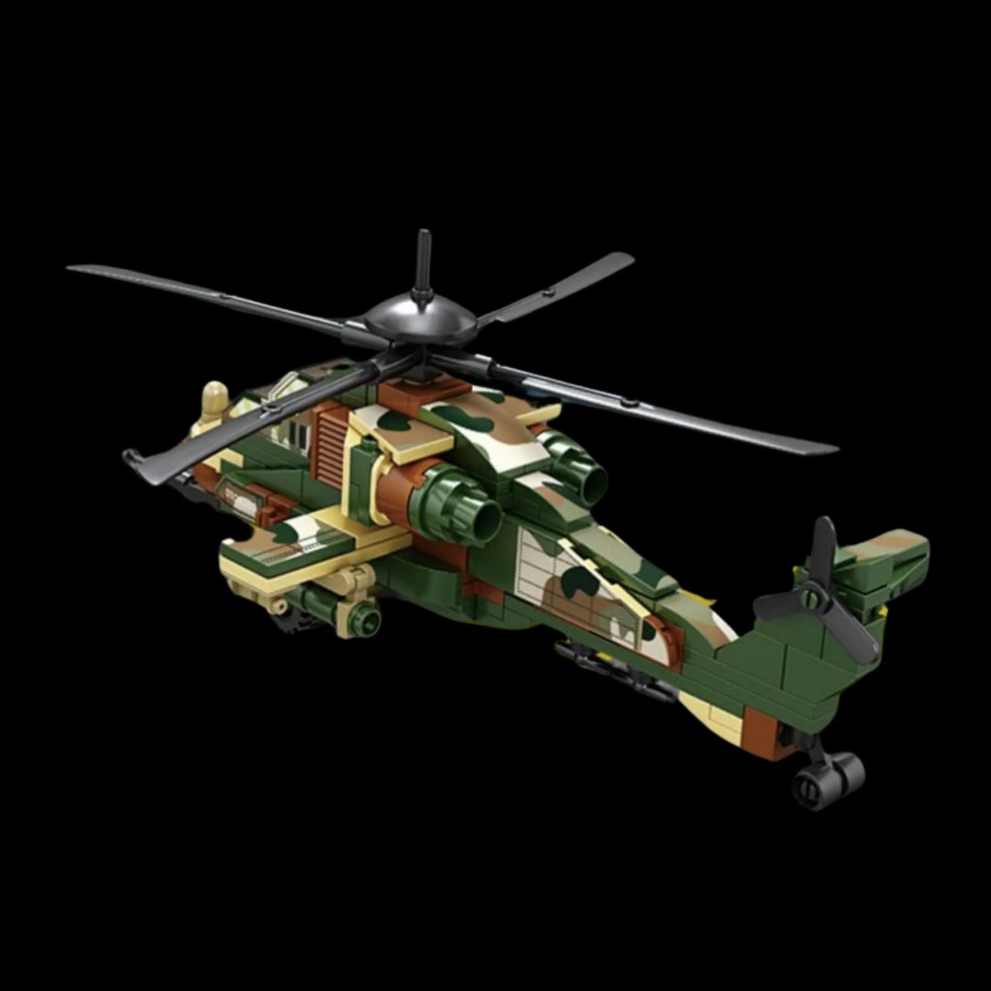 Helic&oacute;ptero A129 Mangusta (210 p&ccedil;s) - Brics Craft