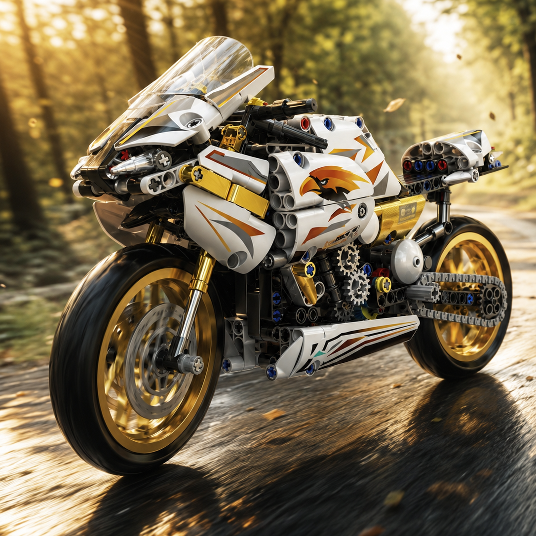 Moto Sport Platinum Warrior (574 pe&ccedil;as)