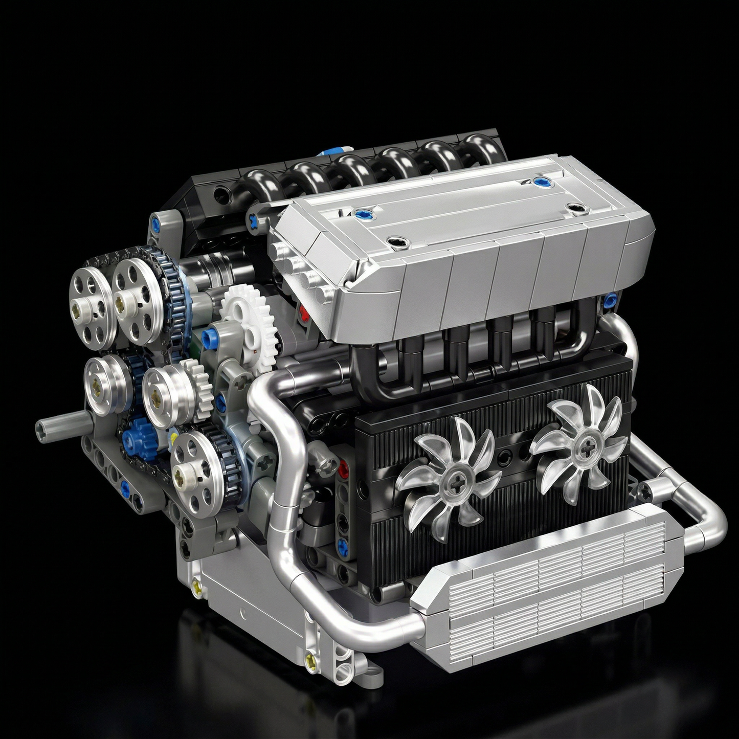 Motor S55 Inline-6 (744 pe&ccedil;as)