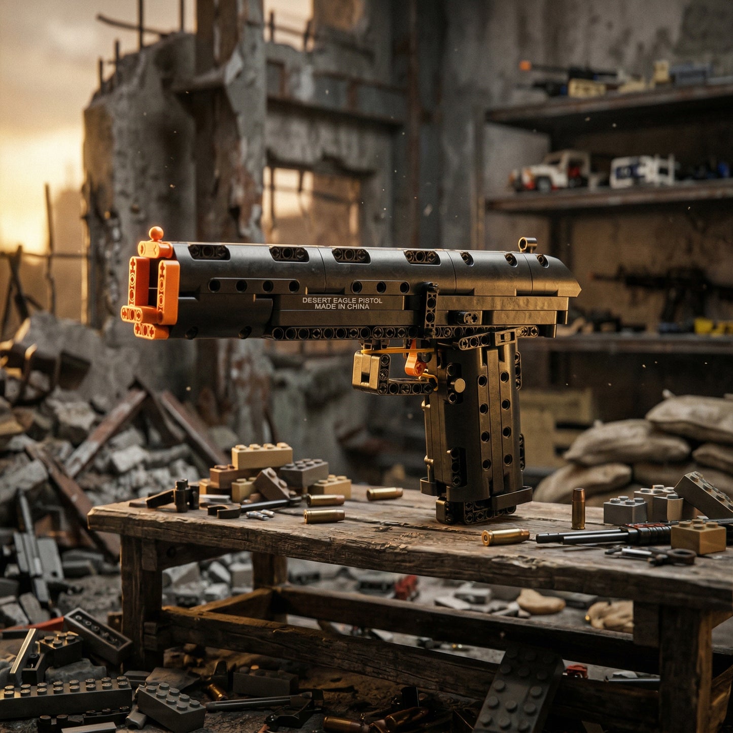 Pistola Desert Eagle (563 Pe&ccedil;as)
