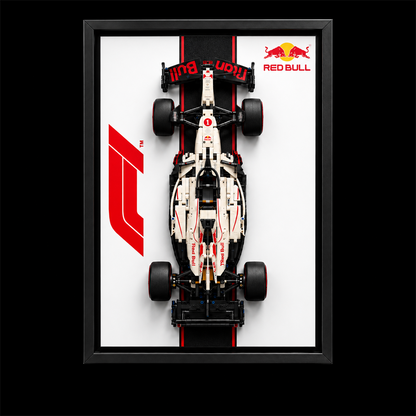 Quadro para F&oacute;rmula 1 - Max Verstappen RB21 com listra